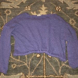 urban outfitters size small sweater crop top